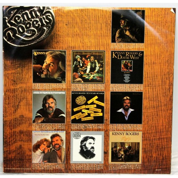 Vtg 1980 Kenny Rogers Greatest Hits LP Vinyl Record - Picture 4 of 6